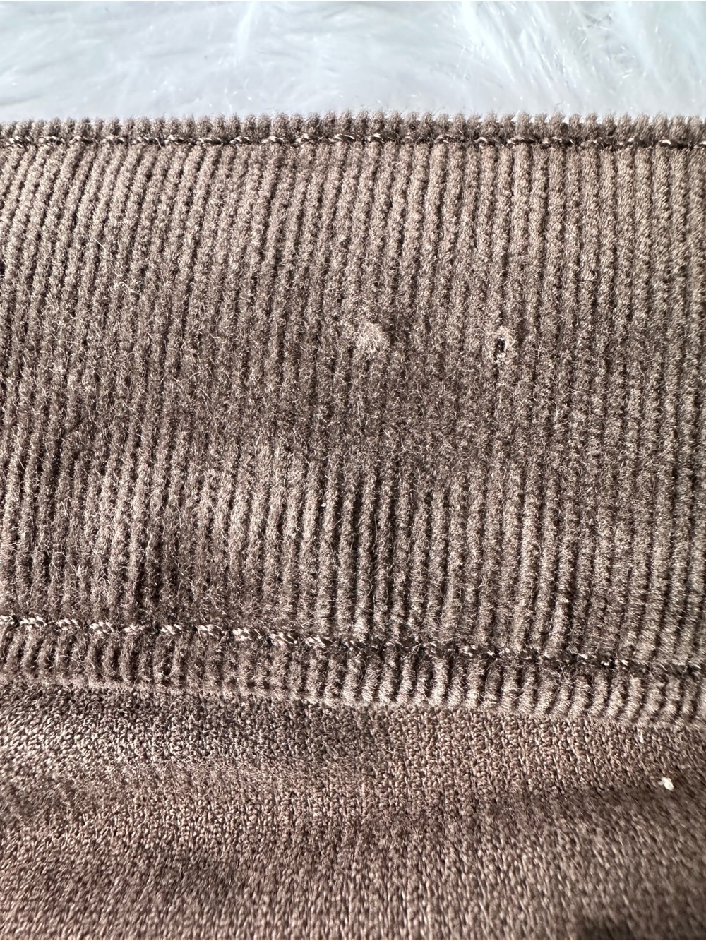 NYDJ Brown Corduroy Straight-Leg Women’s Pants - Picture 13 of 14